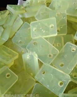 广州聚氨酯优力胶尼龙胶硅胶零件垫片切割加工